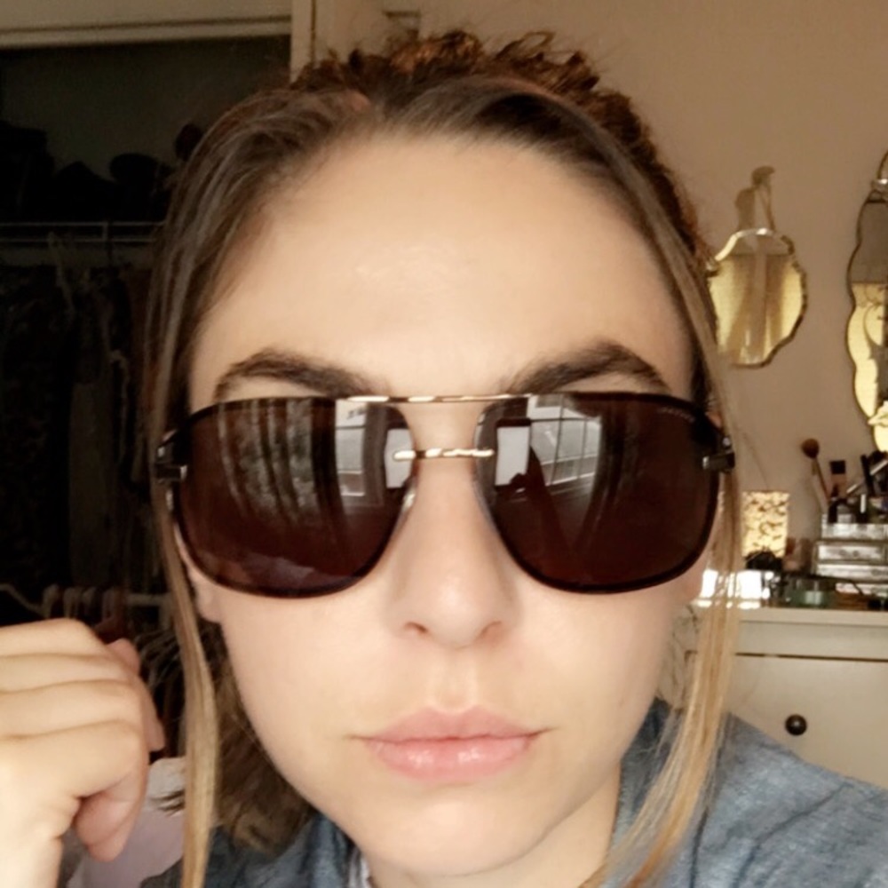BVGLARI Aviator Style Sunglasses